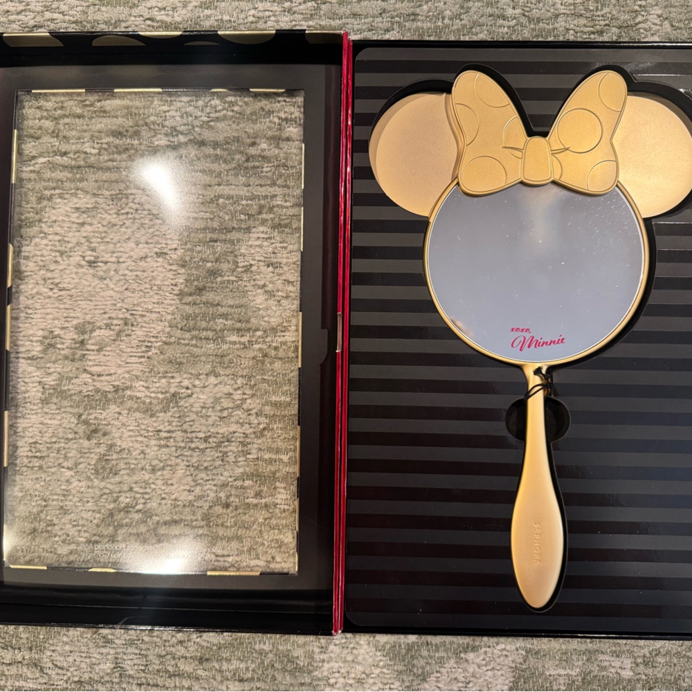 Minnie Mouse Sephora Mirror Gold Handheld Disney - Picture 3 of 7